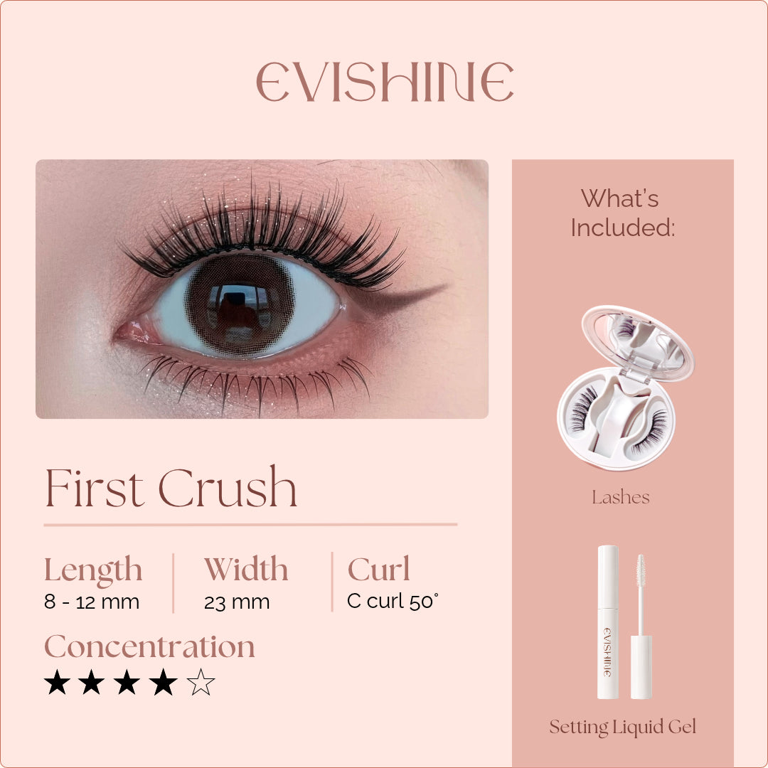 First Crush Magnetic Eyelashes EviShine