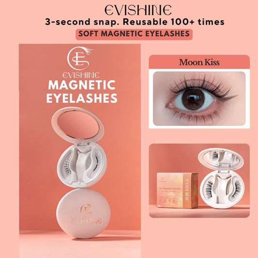 EviShine Magnetic Eyelashes Set -  Moon Kiss