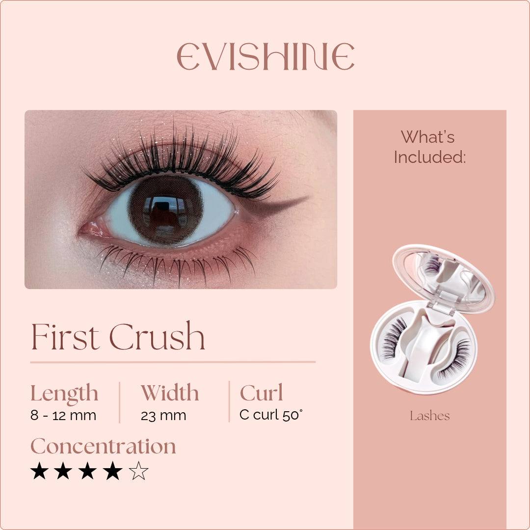 First Crush Magnetic Eyelashes EviShine